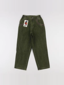 Vintage - jean vert - 6 ans
