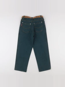 Vintage - jean vert - 7 ans