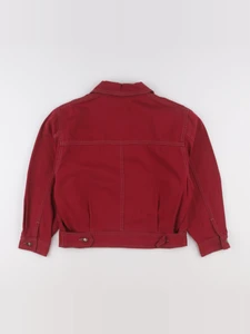 Vintage - veste rouge - 10 ans
