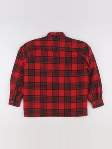 Vintage - sur-chemise rouge - 8 ans