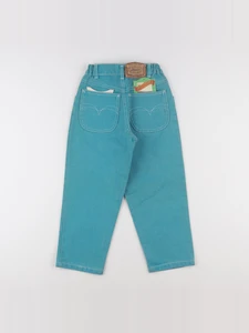 Vintage - jean vert - 6 ans