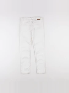 Bonpoint - jean blanc, or - 8 ans