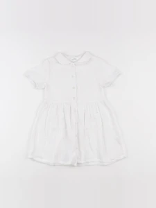 Gymp - robe blanc - 24/36 mois