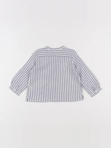 Bonpoint - chemise bleu - 12 mois