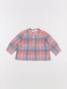 Bonpoint - chemise orange - 6 mois