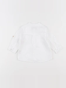 Tartine & Chocolat - chemise blanc - 6 mois