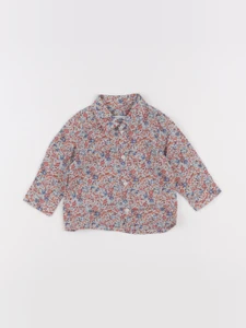 Tartine & Chocolat - chemise rouge - 6 mois