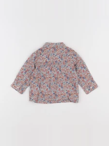 Tartine & Chocolat - chemise rouge - 6 mois