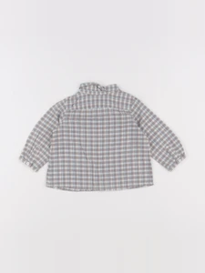 Bonpoint - chemise bleu - 6 mois
