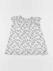 Bonpoint - robe blanc - 18 mois