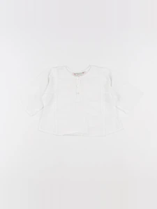 Bonpoint - blouse blanc - 6 mois