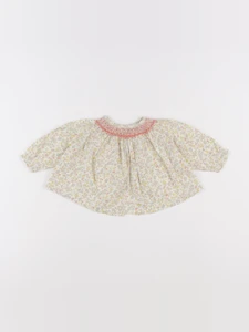 Bonpoint - blouse beige - 3 mois