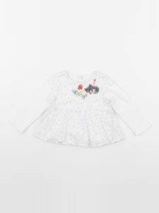 Catimini - blouse blanc - 9 mois