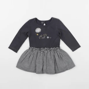 Absorba - robe gris - 6 mois