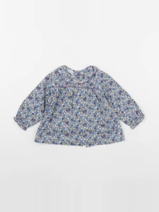 DPAM - blouse bleu - 6 mois