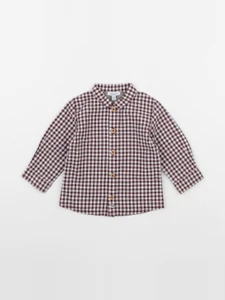 Absorba - chemise blanc, rouge - 6 mois