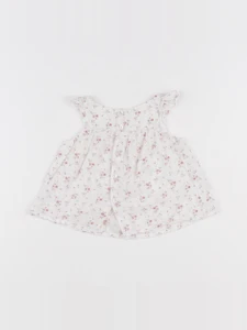 Bonpoint - blouse blanc - 3 mois