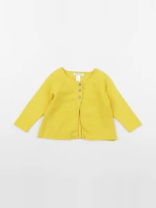 Obaïbi - gilet jaune - 6 mois