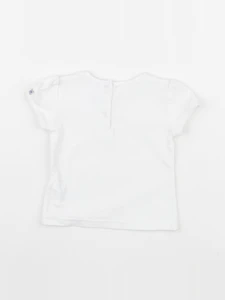 Absorba - tee-shirt blanc - 6 mois