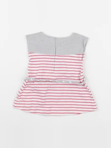 Obaïbi - robe blanc, rose - 3 mois