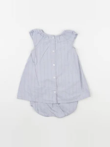 Absorba - robe bleu - 9 mois