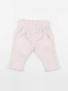 Obaïbi - pantalon rose - 6 mois