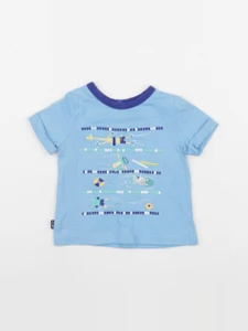 Sergent Major - tee-shirt bleu - 6 mois
