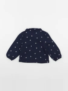 Obaïbi - sweat bleu - 12 mois