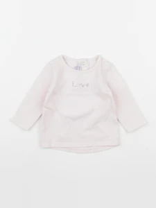 Absorba - tee-shirt rose - 6 mois