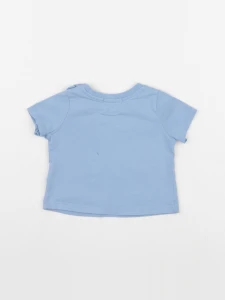 DPAM - tee-shirt bleu - 3 mois