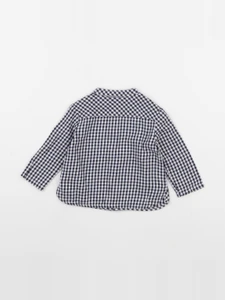 Sergent Major - chemise blanc, bleu - 6 mois