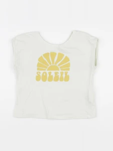 La Redoute - tee-shirt beige - 10 ans