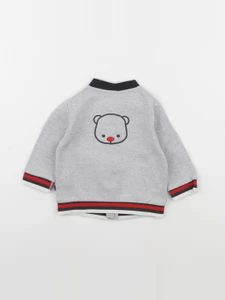 Obaïbi - sweat gris - 9 mois