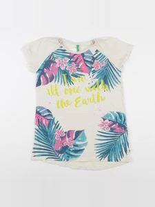 Benetton - tee-shirt multicolore - 10/11 ans