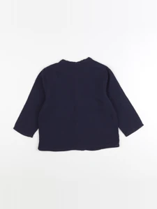 Petit Bateau - chemise bleu - 18 mois