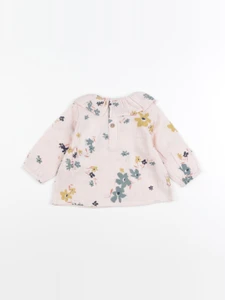 Petit Bateau - blouse rose - 18 mois