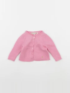 Bonpoint - gilet rose - 3 mois
