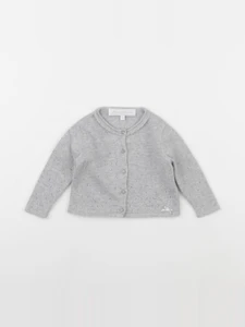 Tartine & Chocolat - gilet gris - 6 mois
