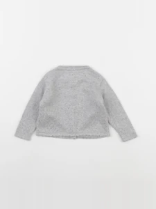 Tartine & Chocolat - gilet gris - 6 mois