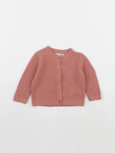 Bonpoint - gilet rose - 6 mois