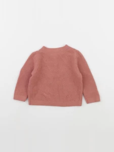 Bonpoint - gilet rose - 6 mois