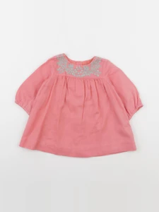Bonpoint - robe rose - 6 mois