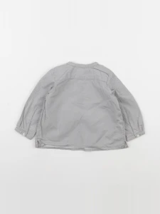 Bonpoint - chemise gris - 12 mois