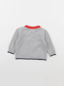 Bonpoint - gilet gris - 6 mois