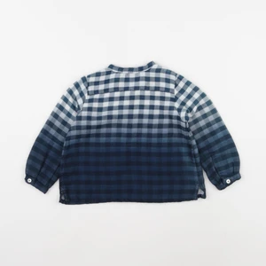Bonpoint - blouse bleu - 12 mois