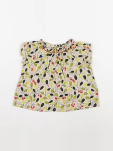 Bonpoint - blouse multicolore - 12 mois