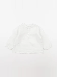 Bonpoint - blouse multicolore, blanc - 12 mois