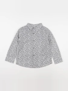 Bonnet à Pompon - chemise multicolore - 4 ans