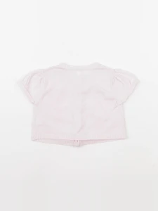 Acanthe - gilet rose - 3 mois