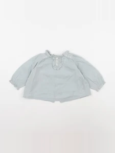 Bonpoint - blouse bleu - 6 mois